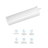 Išmanusis elektrinis karnizas užuolaidoms (6m) Feelspot FS-CM06W  WiFi, Tuya