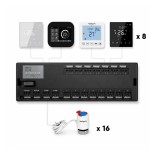 8 zonų laidinis centrinis valdiklis Feelspot CBOX26.08 5