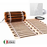 Grindinio šildymo tinklelis Warmset BLACK, 85W + program. termostatas Feelspot WTH22.16 NEW, WiFi