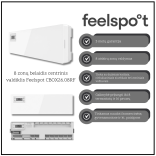 8 zonų belaidis centrinis valdiklis Feelspot CBOX26.08RF