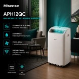 Mobilus 4in1 oro kondicionierius Hisense APH12QC, WiFi