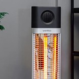 Anglies pluošto infraraudonųjų spindulių šildytuvas Veito CH1200 LT, juodas