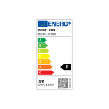 Sieninis lauko šviestuvas Braytron VEKTA LED, 18 W, baltas 6