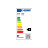 Linijinis magnetinės sistemos šviestuvas Braytron LNR300 LED, 10 W, juodas 5