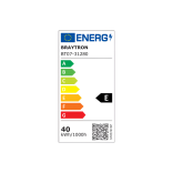 Hermetinis LED šviestuvas Braytron PROLINE IPG M, 40 W, baltas 6