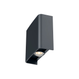 Sieninis lauko šviestuvas Braytron VECTOR LED, 2 W, tamsiai pilkas 1