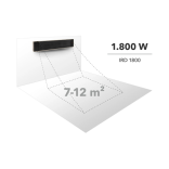 Infraraudonųjų spindulių šildytuvas Trotec IRD 1800 7