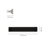 Infraraudonųjų spindulių šildytuvas Trotec IRD 1800 8