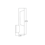 Lauko sieninis LED šviestuvas su judesio jutikliu Braytron BG43-01002 4