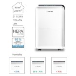 Kondensacinis oro sausintuvas Trotec TTK 99 HEPA (prekė su trūkumais) 9