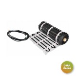 Grindinio šildymo tinklelis Warmset BLACK (prekė su trūkumais)