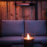 Halogeninis infraraudonųjų spindulių lauko šildytuvas Sunred Dark Smart WiFi (prekė su trūkumais) 7