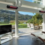 Halogeninis infraraudonųjų spindulių lauko šildytuvas Heliosa Black Evo 4