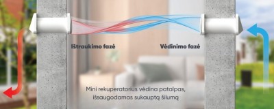 Mini rekuperatoriaus montavimas: ką naudinga žinoti?