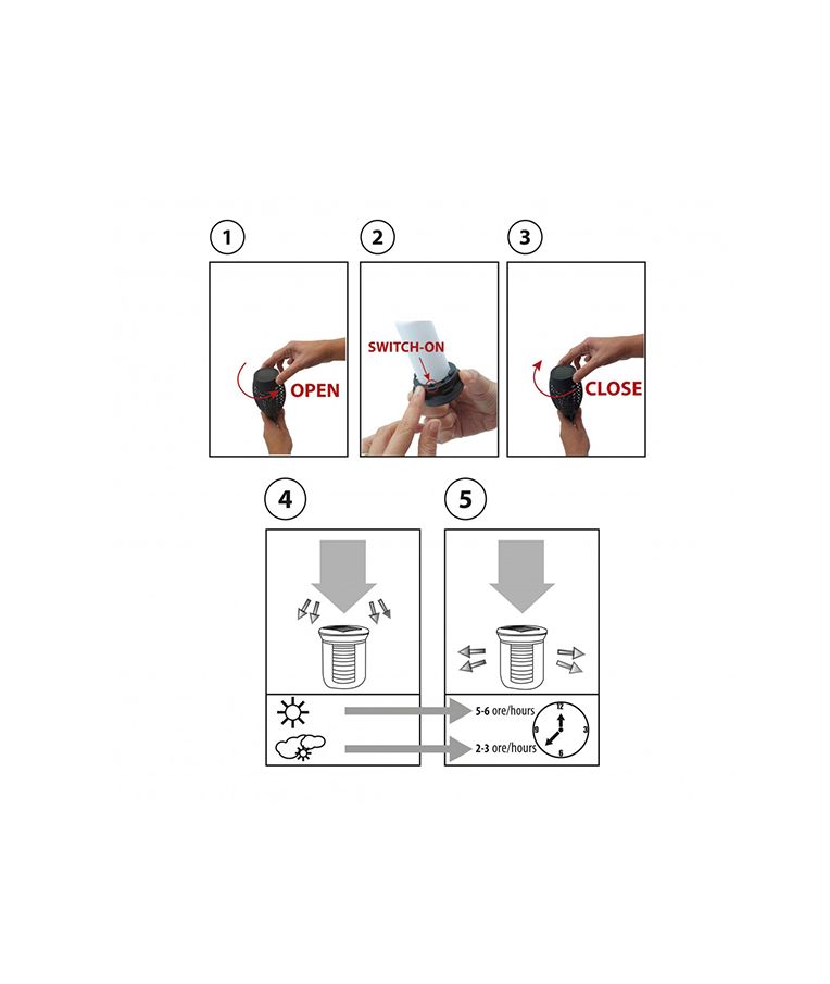 Lauko šviestuvas su saulės baterija Velamp Olympia 4