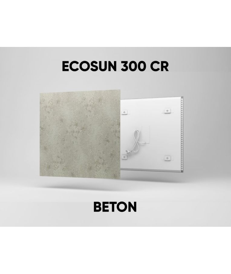 Keramikinės natūralaus šildymo plokštės ECOSUN CR Beton 2