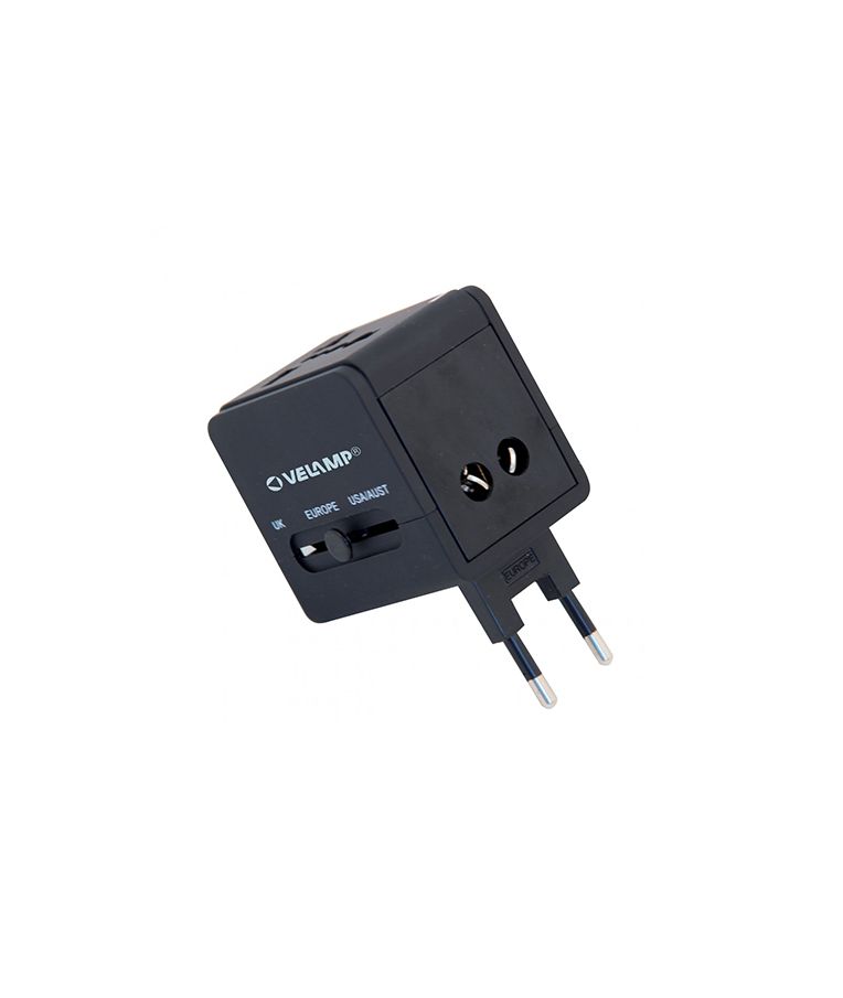 Kelioninis universalus adapteris Velamp SH115 1