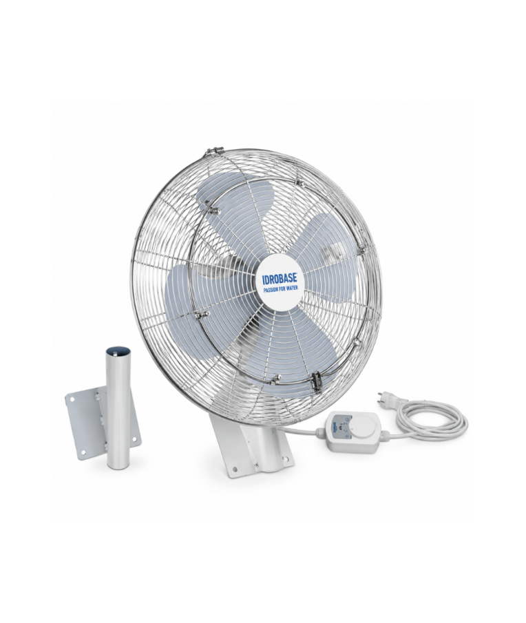 Sieninė drėkinimo ir vėsinimo sistema – Idrobase Mist Fan 20" 1