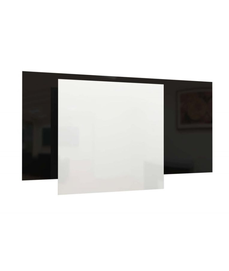 Stiklinės natūralaus šildymo plokštės ECOSUN GS balta 1