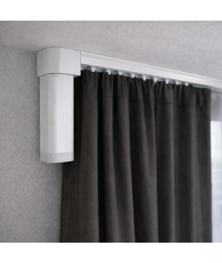 Išmanusis elektrinis karnizas užuolaidoms (4m) Feelspot FS-CMK04W WiFi, Tuya