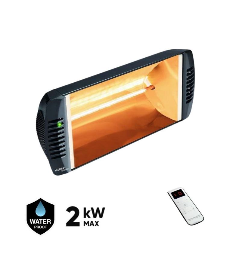 Halogeninis infraraudonųjų spindulių šildytuvas HELIOSA HI DESIGN WIDE ANGLE 1