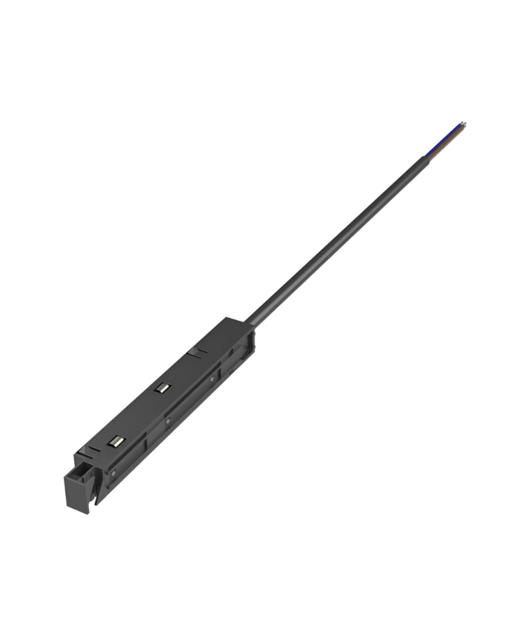 Magnetinio bėgelio maitinimo jungtis Braytron M20 SC01, 48 V DC, juoda 1