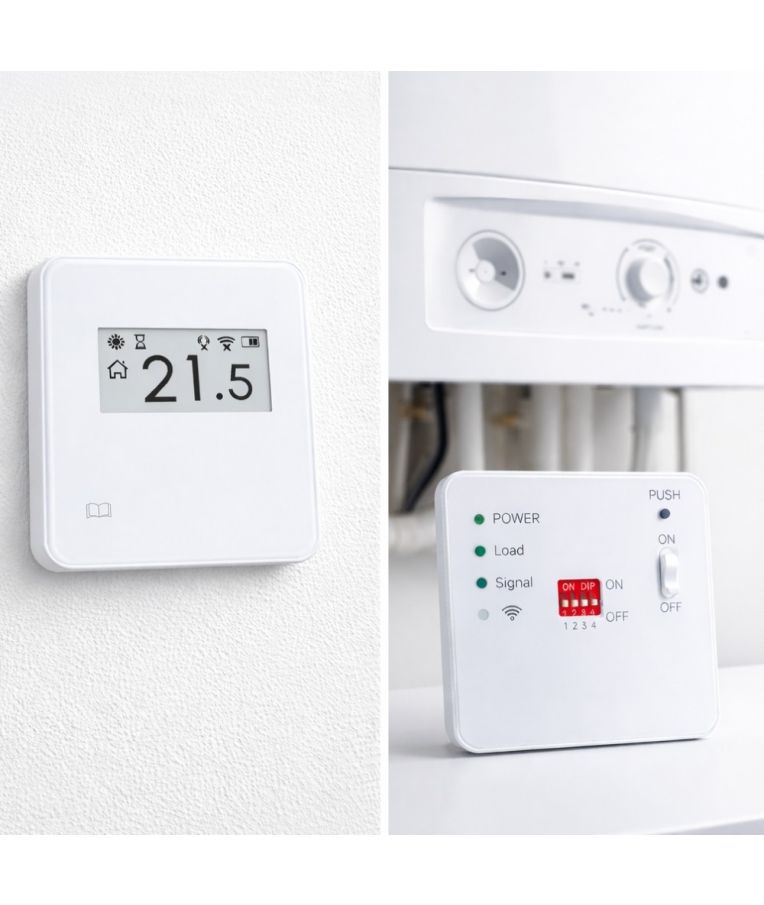 Išmanus programuojamas termostatas Feelspot WTH26.16RF WiFi, Tuya