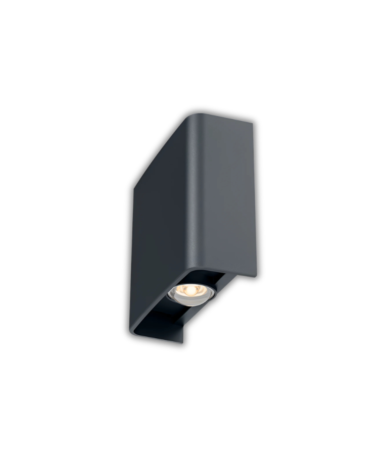Sieninis lauko šviestuvas Braytron VECTOR LED, 2 W, tamsiai pilkas 1
