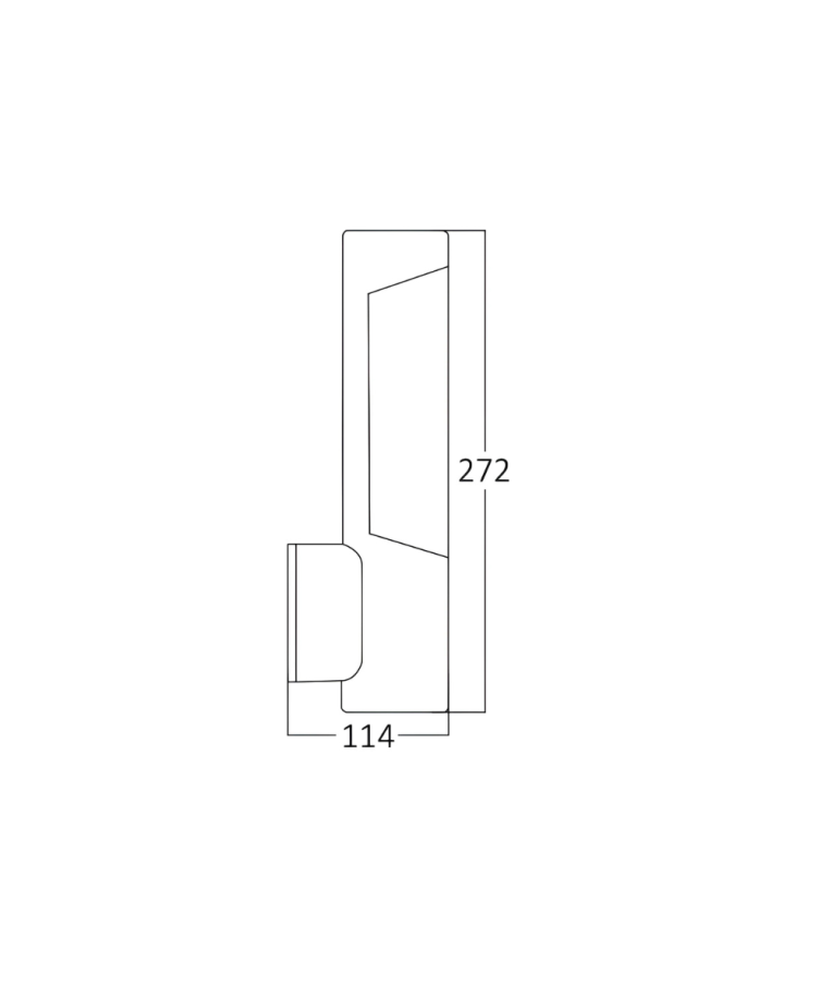 Lauko sieninis LED šviestuvas su judesio jutikliu Braytron BG43-01002 4