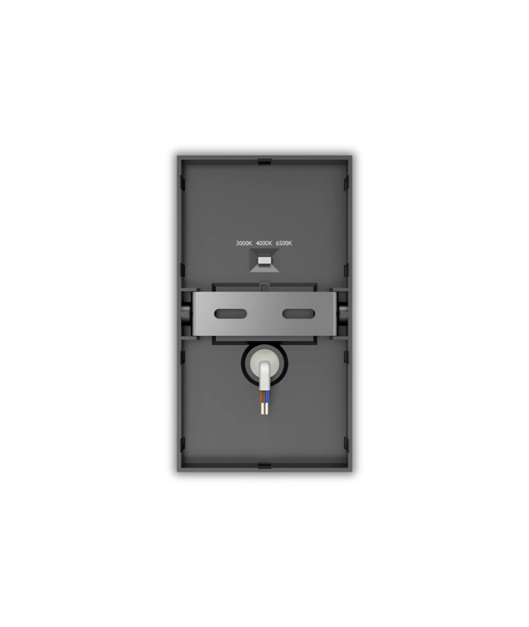 Sieninis lauko šviestuvas Braytron VEKTA LED, 12 W, tamsiai pilkas 3