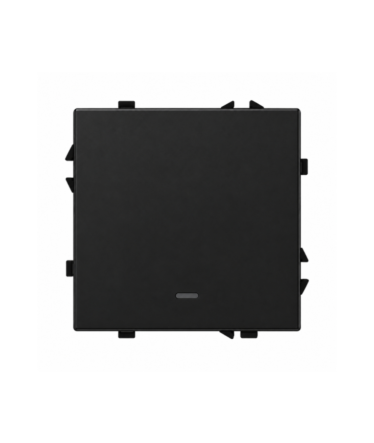 Vienpolis išmanus mechaninis jungiklis Feelspot FSMJZ1B Zigbee, Tuya, 1000W, juodas 1