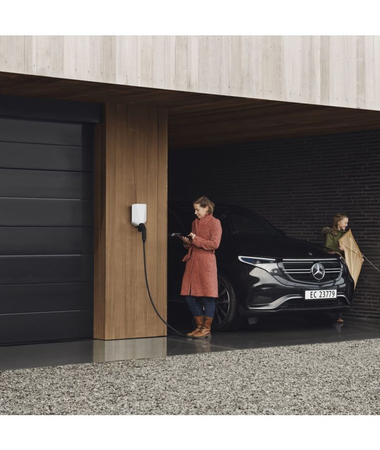 Elektromobilių įkrovimo stotelė Easee Charge CORE, balta 6