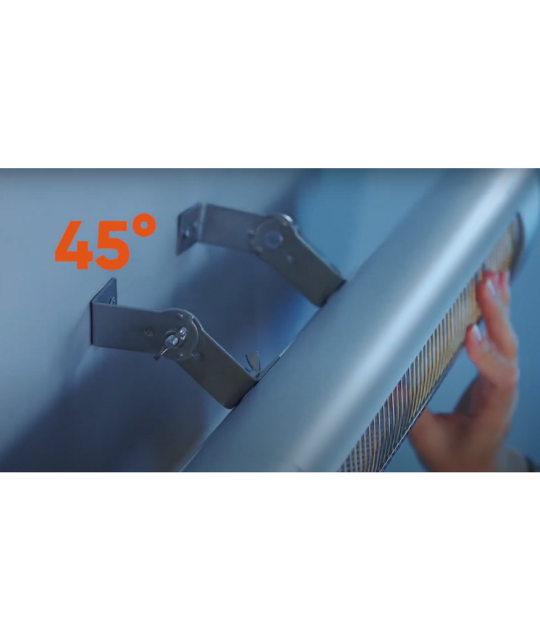 Anglies pluošto infraraudonųjų spindulių šildytuvas Veito BLADE W, juodas 4
