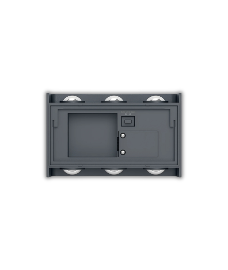Sieninis lauko šviestuvas Braytron VECTOR LED, 6 W, tamsiai pilkas 3