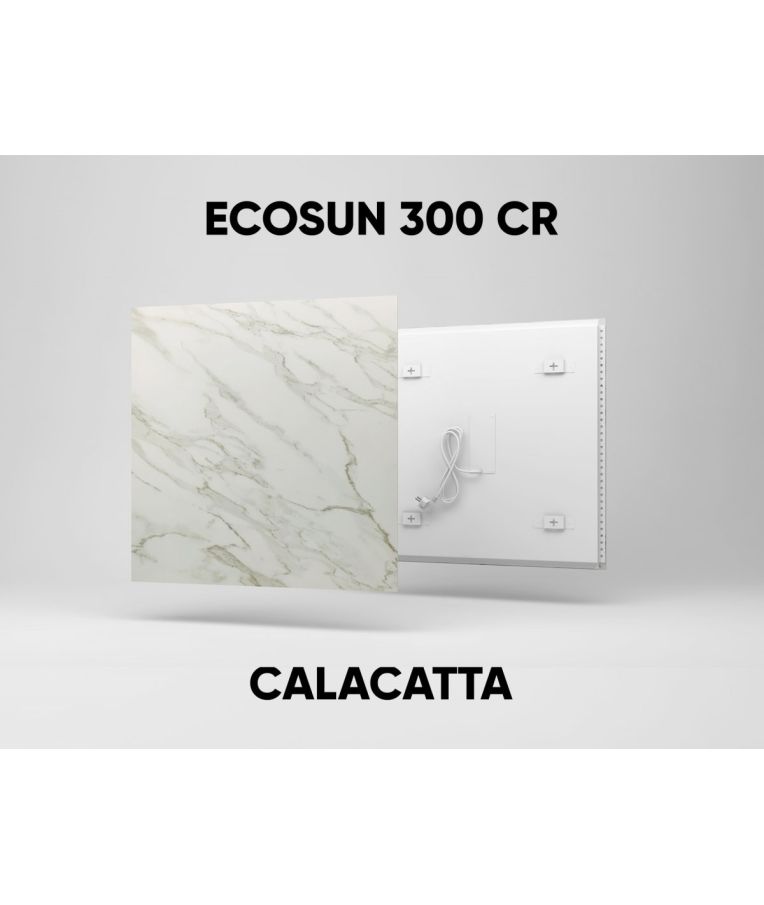 Keramikinės natūralaus šildymo plokštės ECOSUN CR Calacatta 2