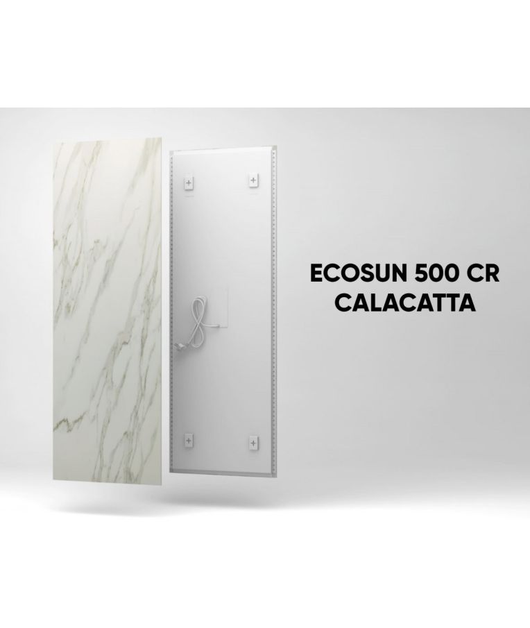 Keramikinės natūralaus šildymo plokštės ECOSUN CR Calacatta 3