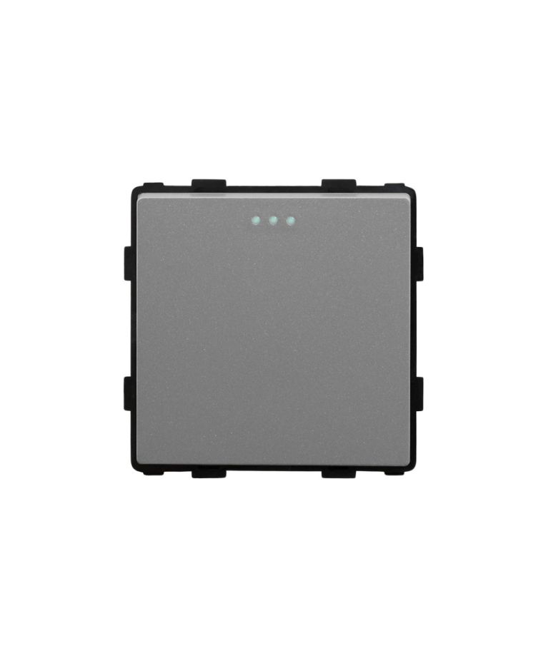 Vienpolis mechaninis kryžminis jungiklis perjungėjas Feelspot FSMJ003G, pilkas