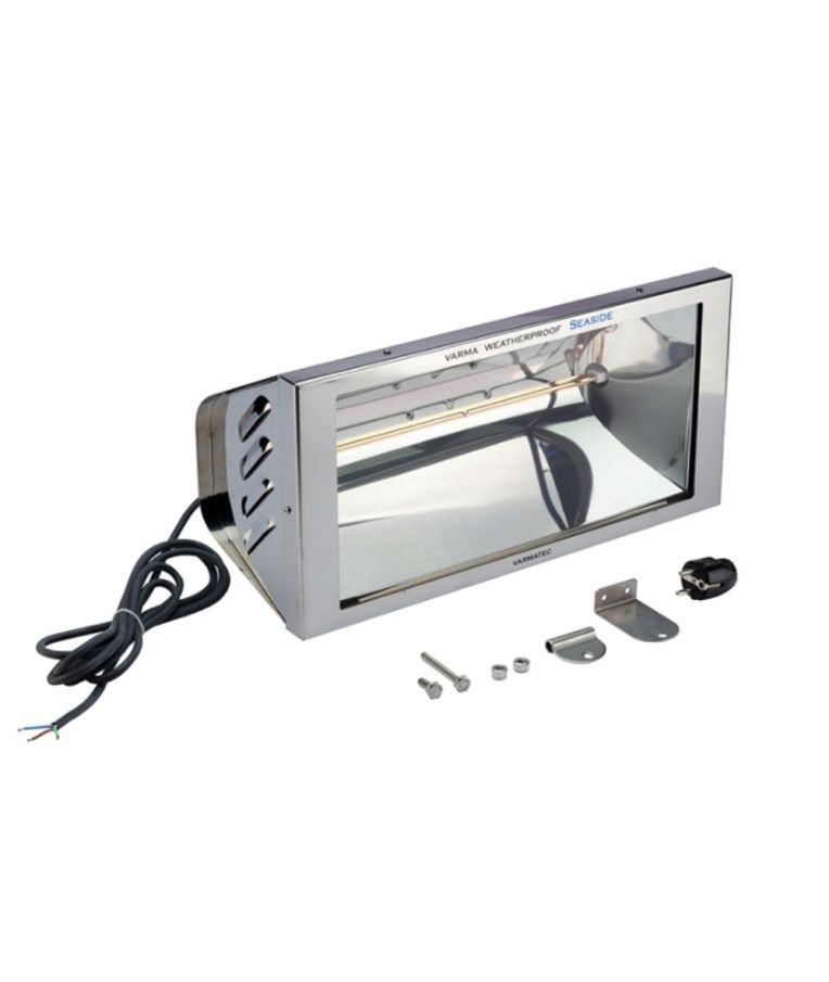 Halogeninis infraraudonųjų spindulių šildytuvas Varma WR2000 INOX