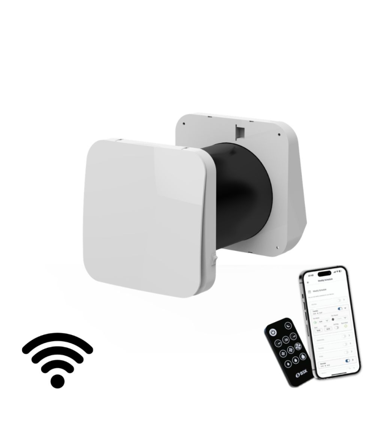 Mini rekuperatorius BSK Zephyr Plus