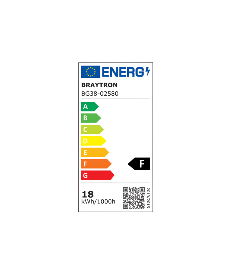 Sieninis lauko šviestuvas Braytron VEKTA LED, 18 W, baltas 6