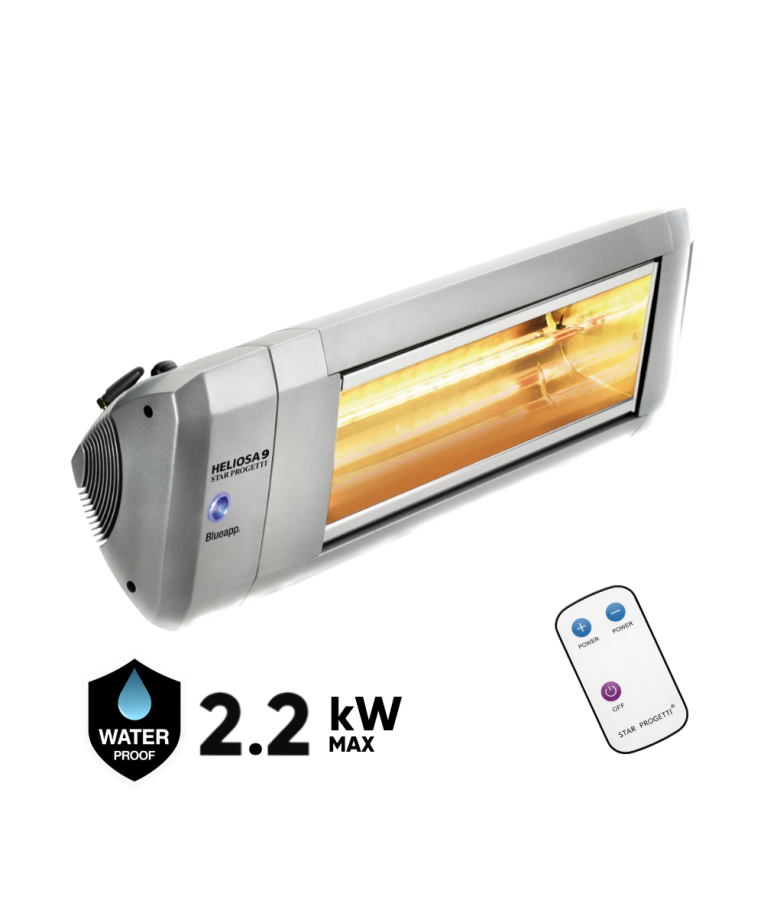 Halogeninis infraraudonųjų spindulių šildytuvas HELIOSA 9.2