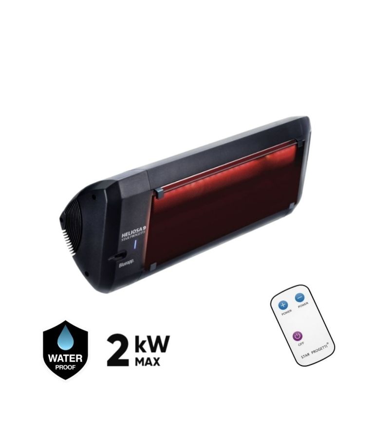 Halogeninis infraraudonųjų spindulių šildytuvas Heliosa 9.3 1