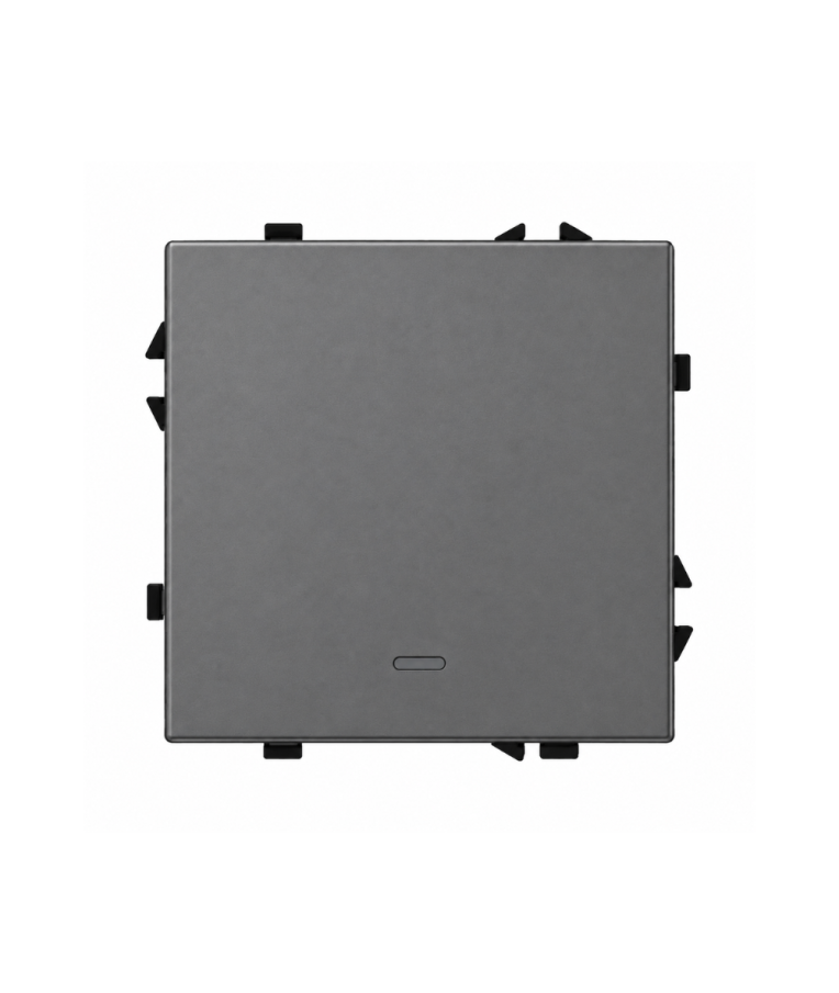 Vienpolis išmanus mechaninis jungiklis Feelspot FSMJZ1G Zigbee, Tuya, 1000W, pilkas 1
