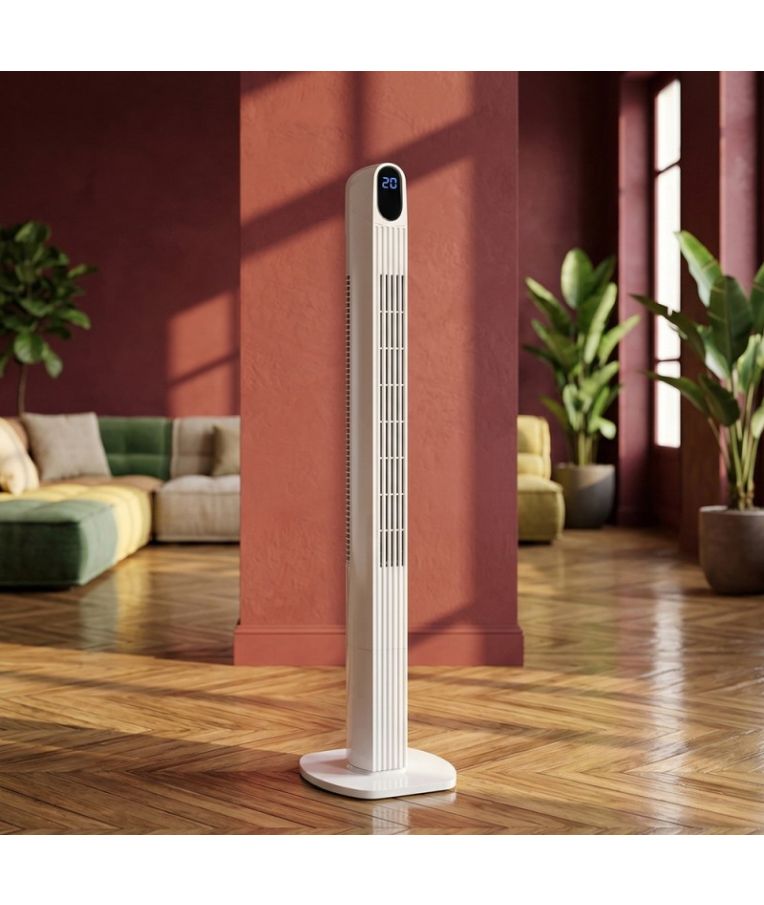 Ventiliatorius Air&Me Fusain Blanc