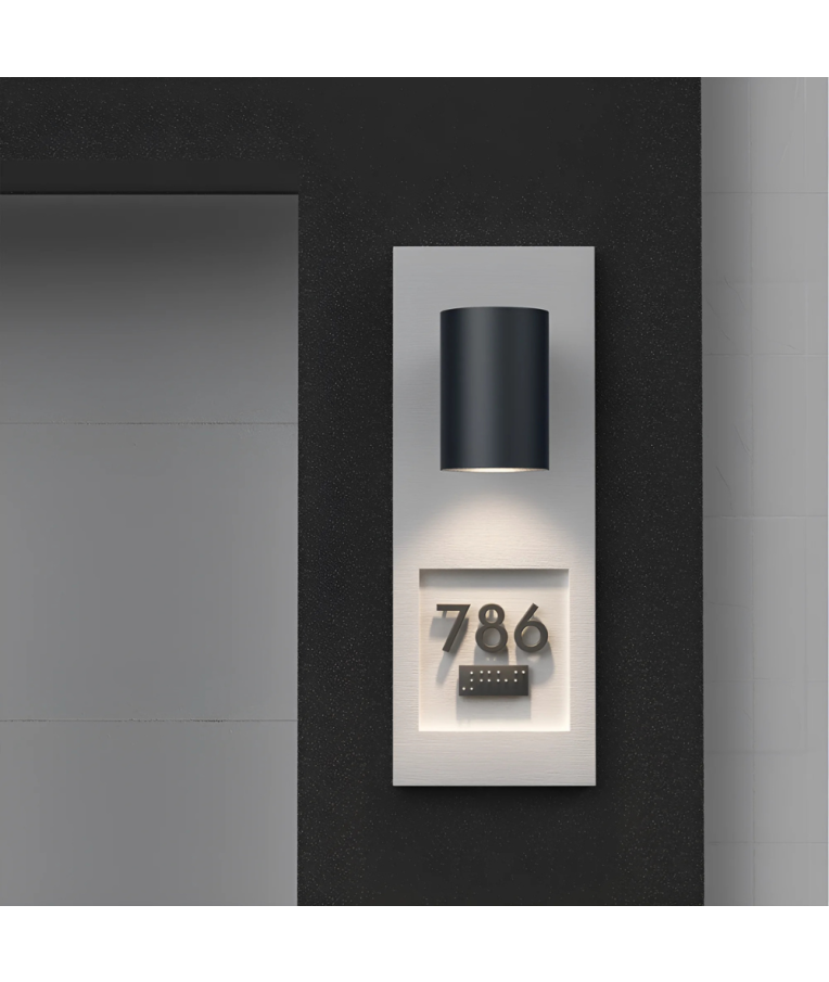 Sieninis lauko šviestuvas Braytron VEKTA LED, 9 W 5