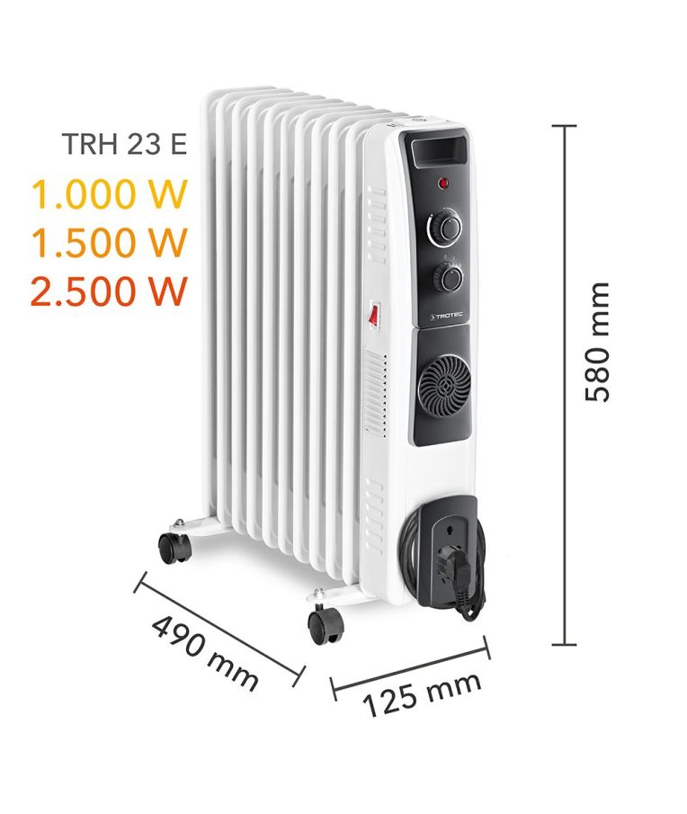 Elektrinis tepalinis radiatorius su ventiliatoriumi Trotec TRH 23 E 3