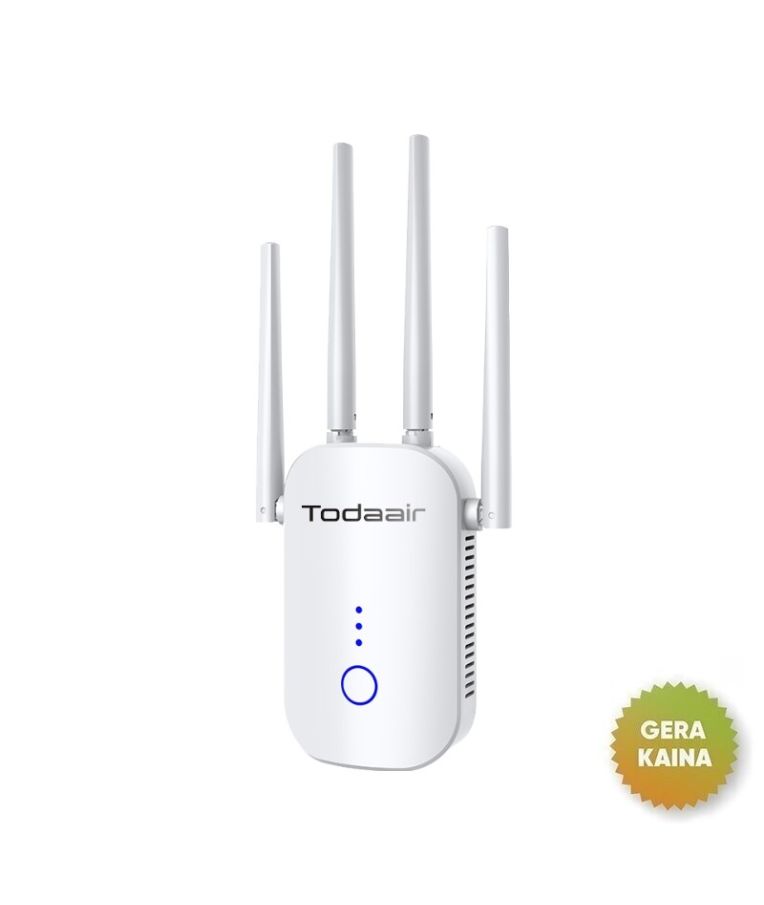 Wi-Fi stiprintuvas (kartotuvas) Todaair TD-4G-1MW AC1200