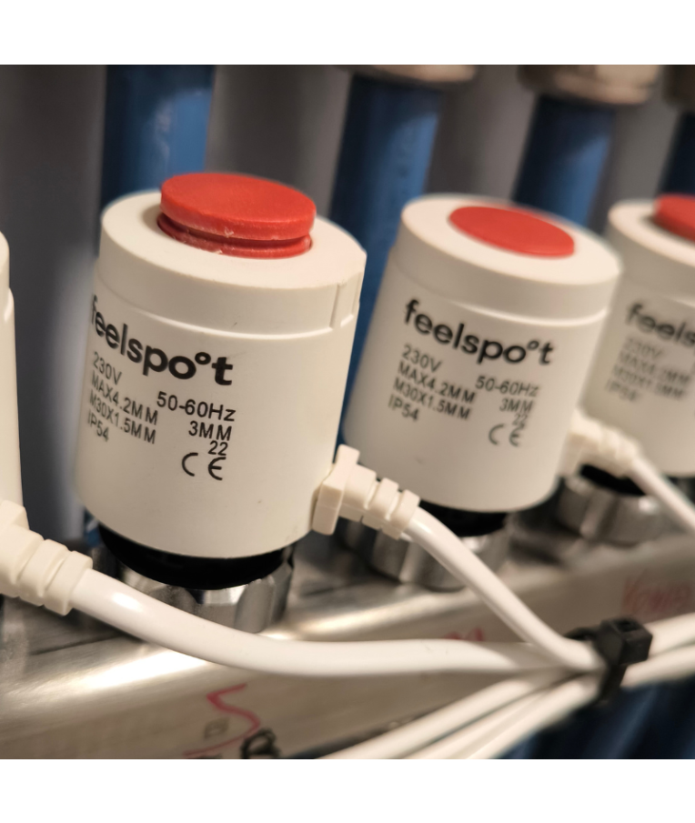 Grindinio šildymo termostatinė pavara Feelspot EP22.09 3