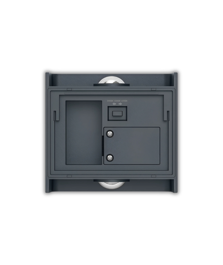 Sieninis lauko šviestuvas Braytron VECTOR LED, 2 W, tamsiai pilkas 3