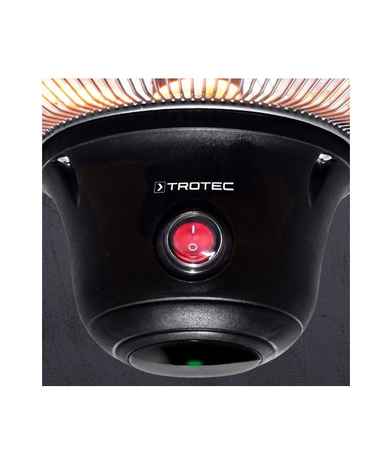 Anglies pluošto infraraudonųjų spindulių šildytuvas Trotec IR 1500 SC (prekė su trūkumais) 8